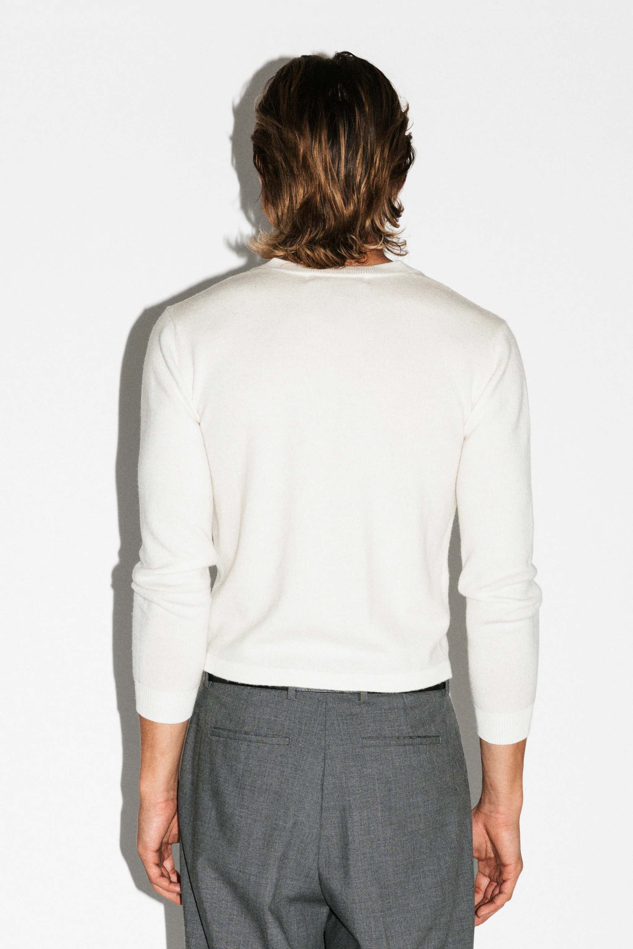 Almont Slim Crew Cardigan - Image 12