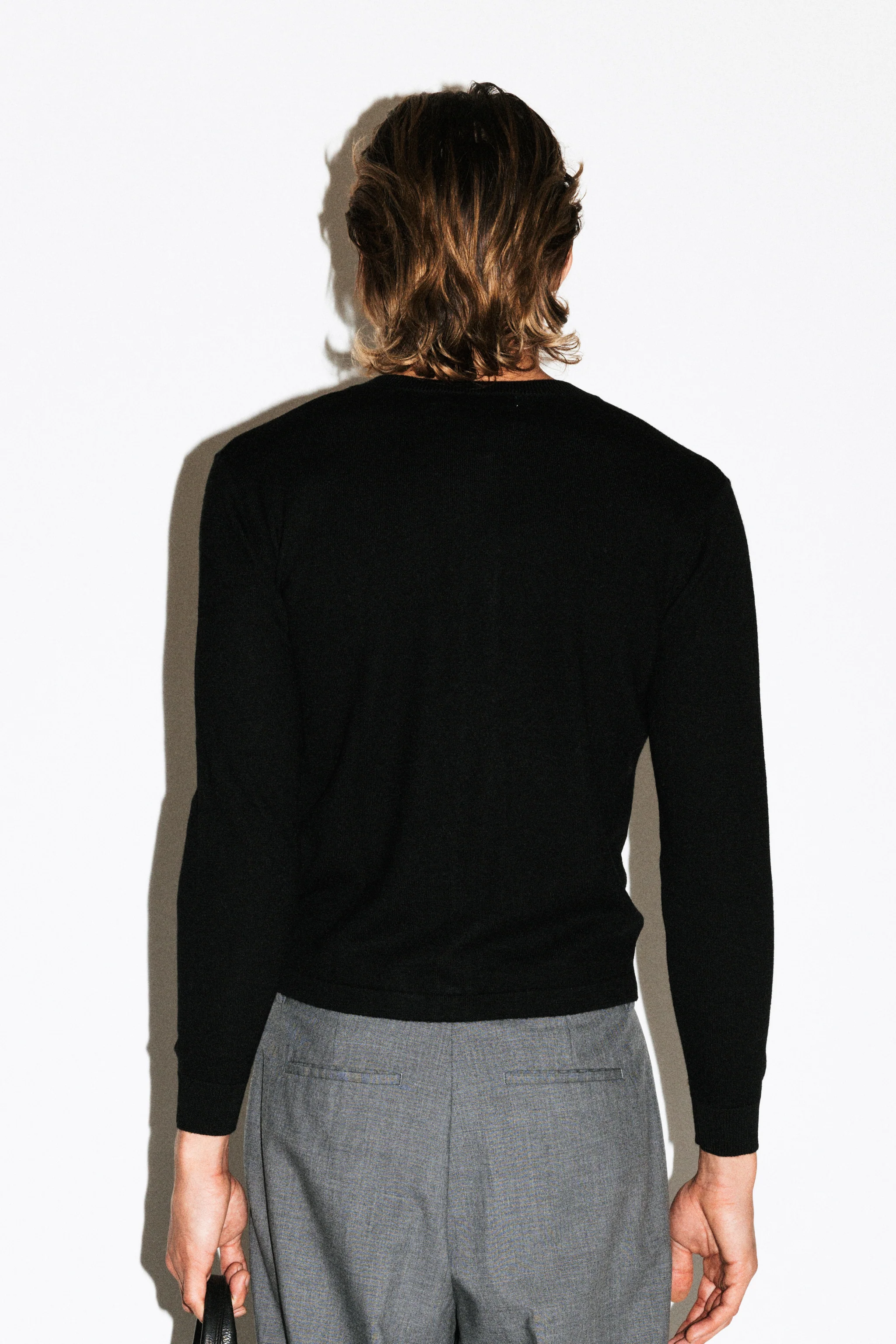 Almont Slim Crew Cardigan - Image 4