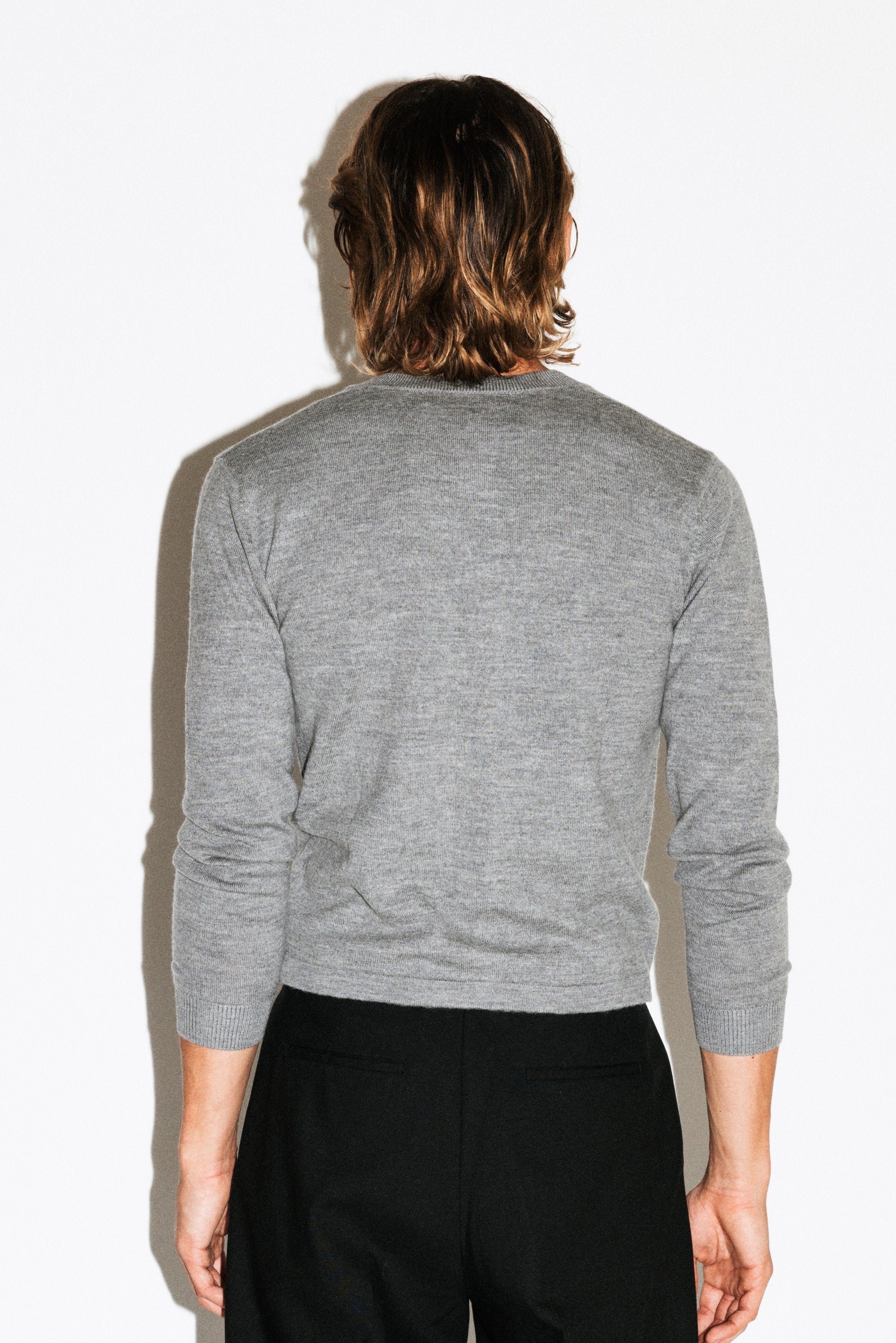 Almont Slim Crew Cardigan - Image 8