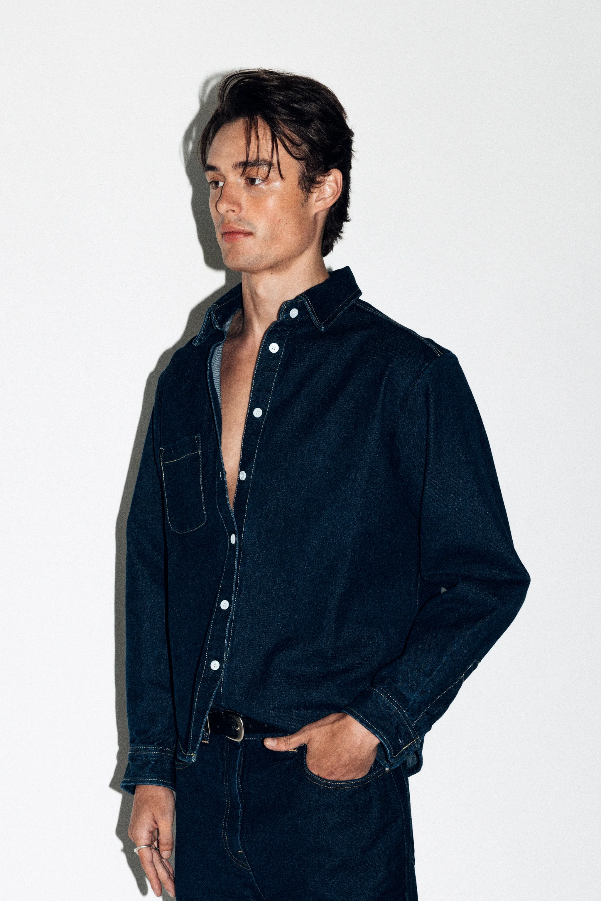 Beachwood Western Denim Shirt - Image 26