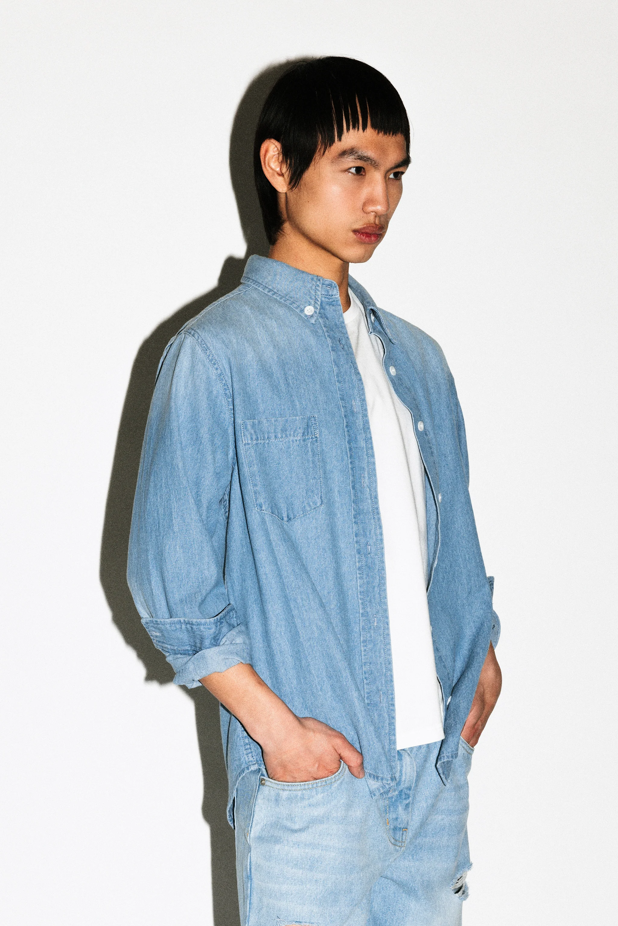 Beachwood Western Denim Shirt - Image 6