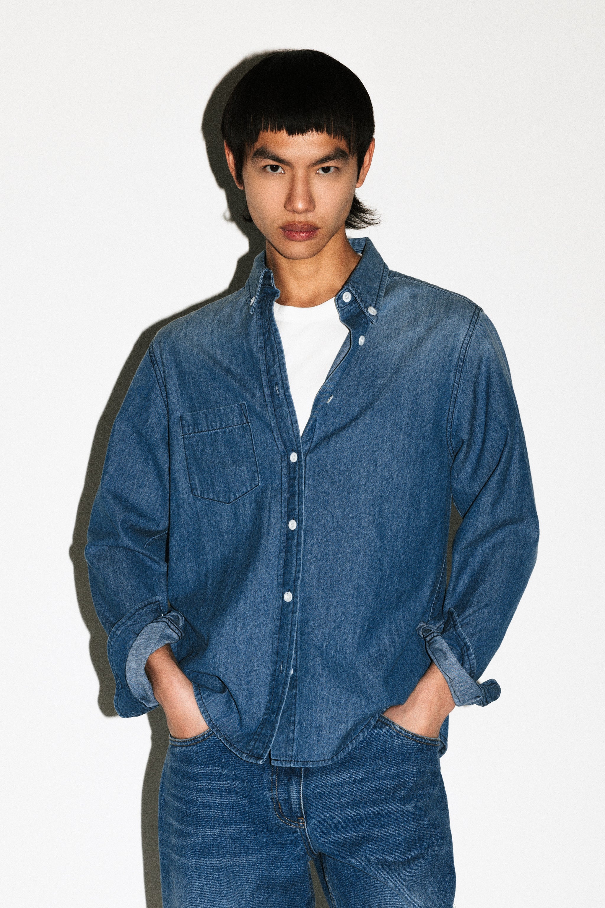 Beachwood Western Denim Shirt - Image 9
