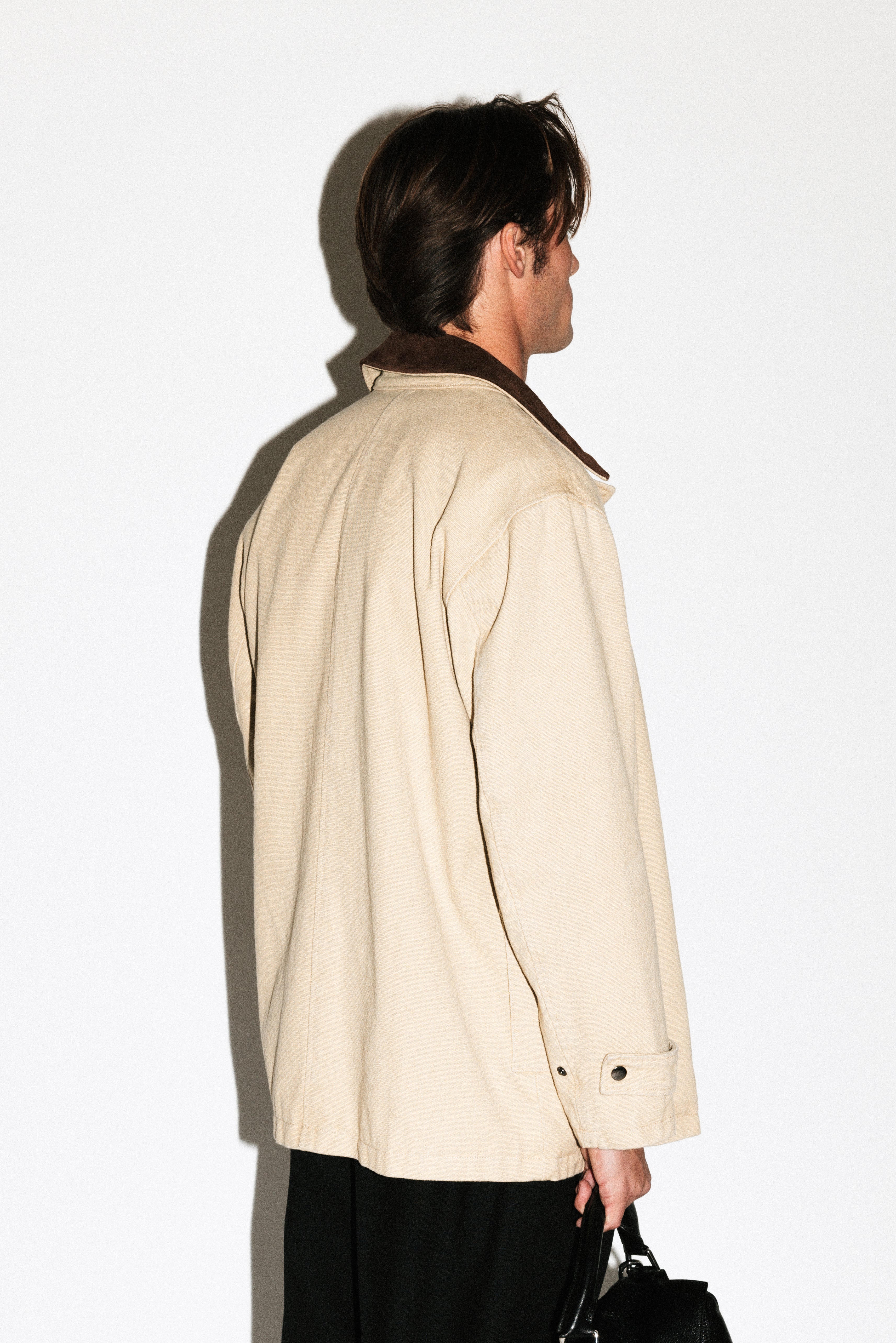 Brentwood Suede Collar Barn Jacket - Image 7