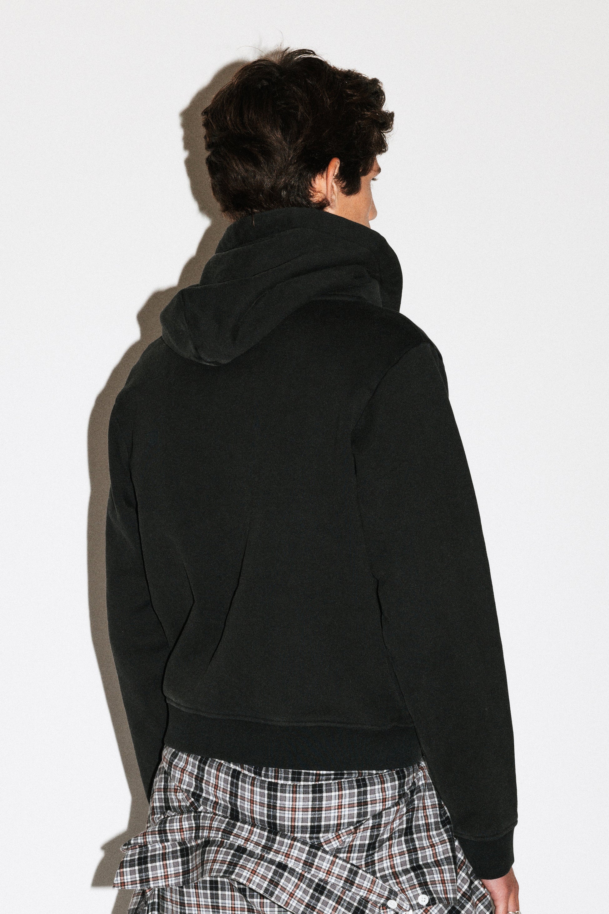 Douglas Shrunken Zip Hoodie - Image 3