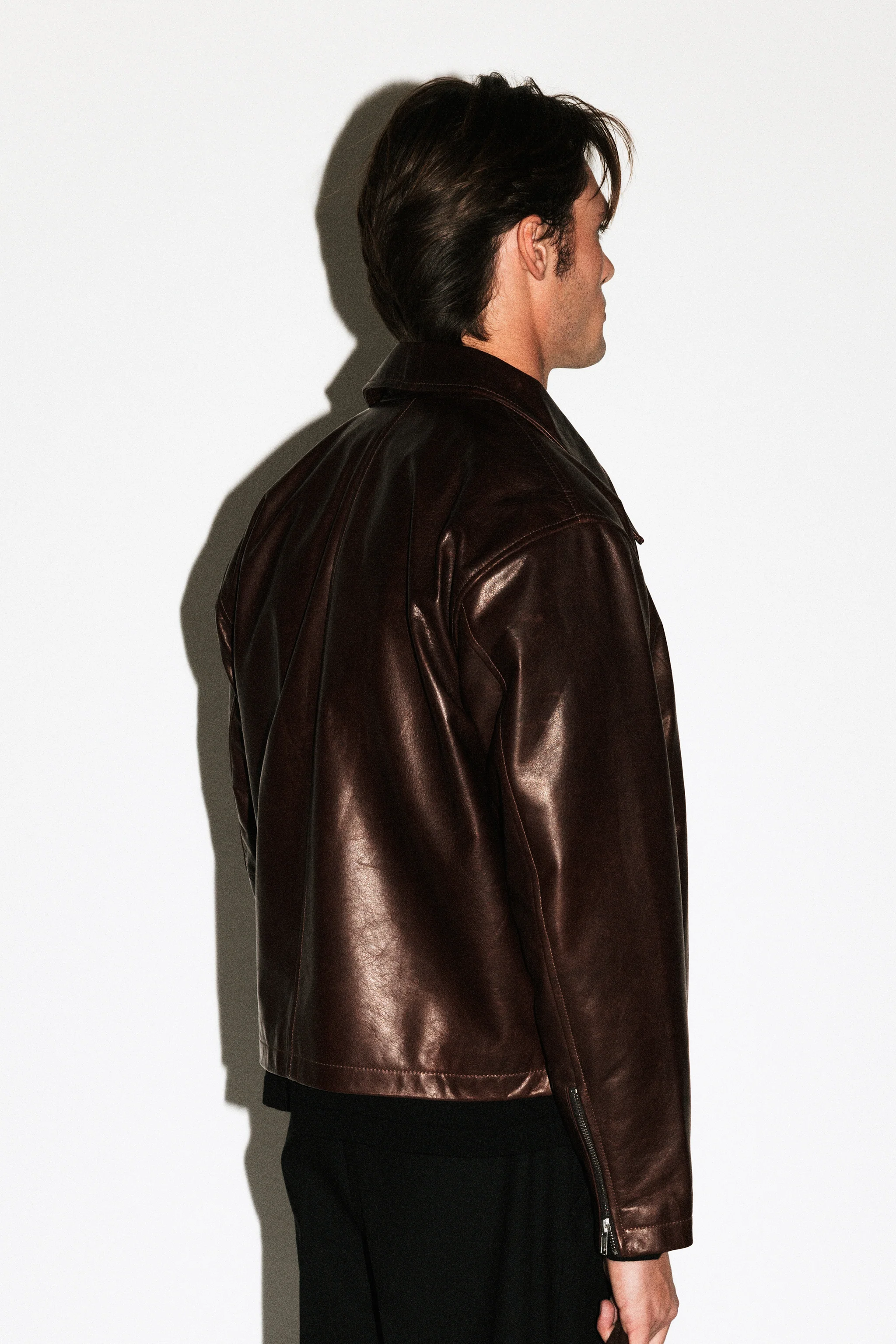 Fairfax Leather Blouson - Image 11