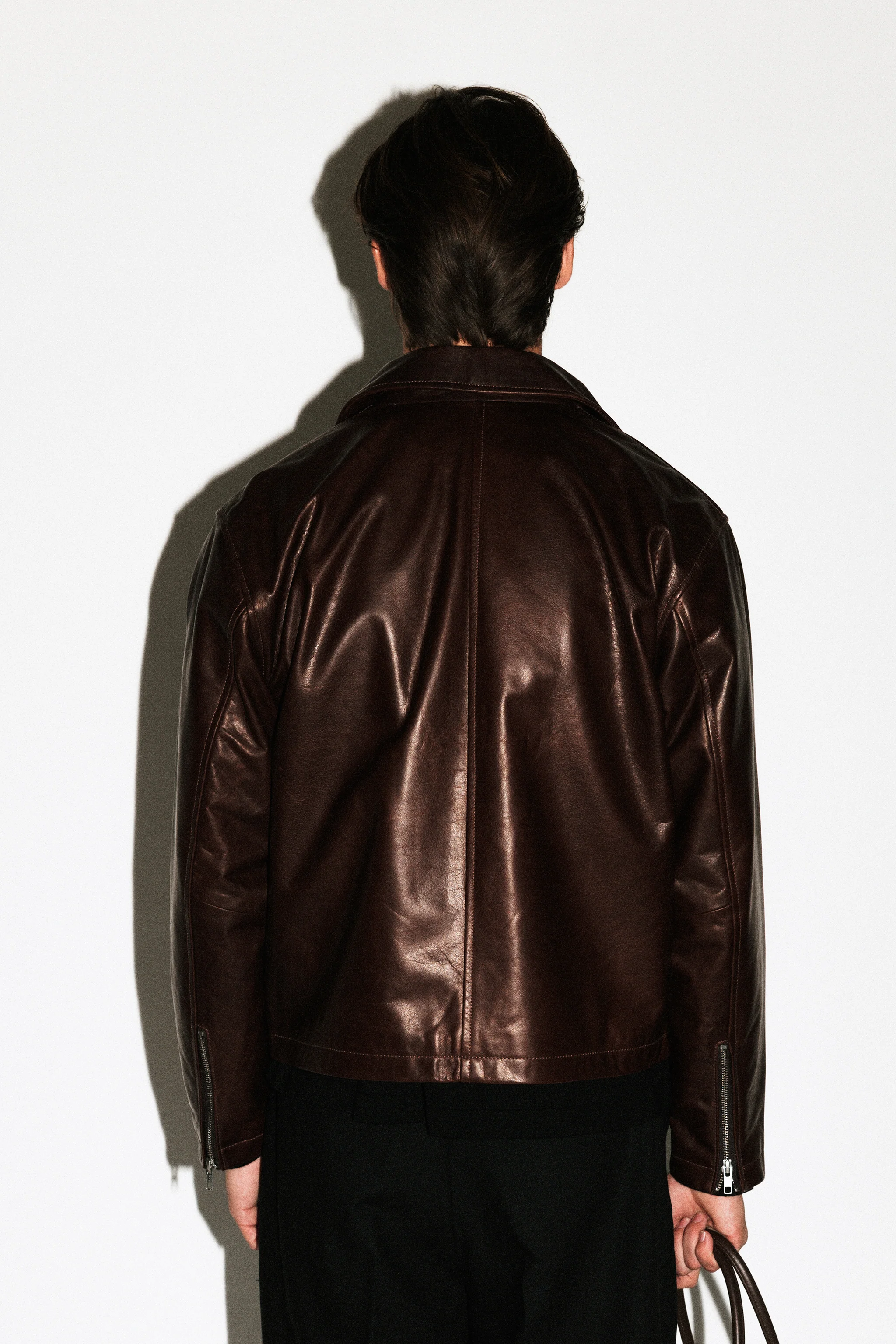 Fairfax Leather Blouson - Image 12