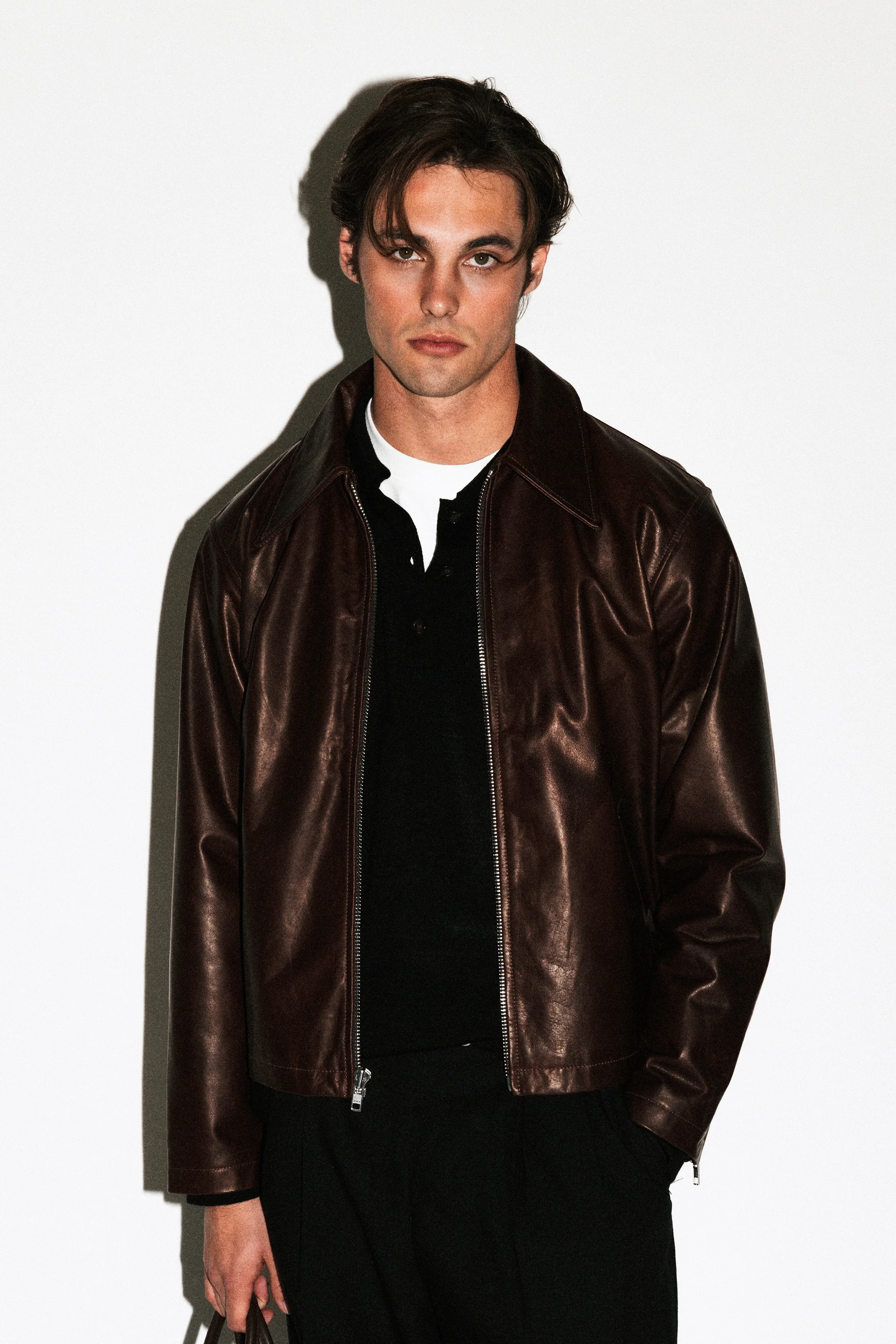 Fairfax Leather Blouson - Image 9
