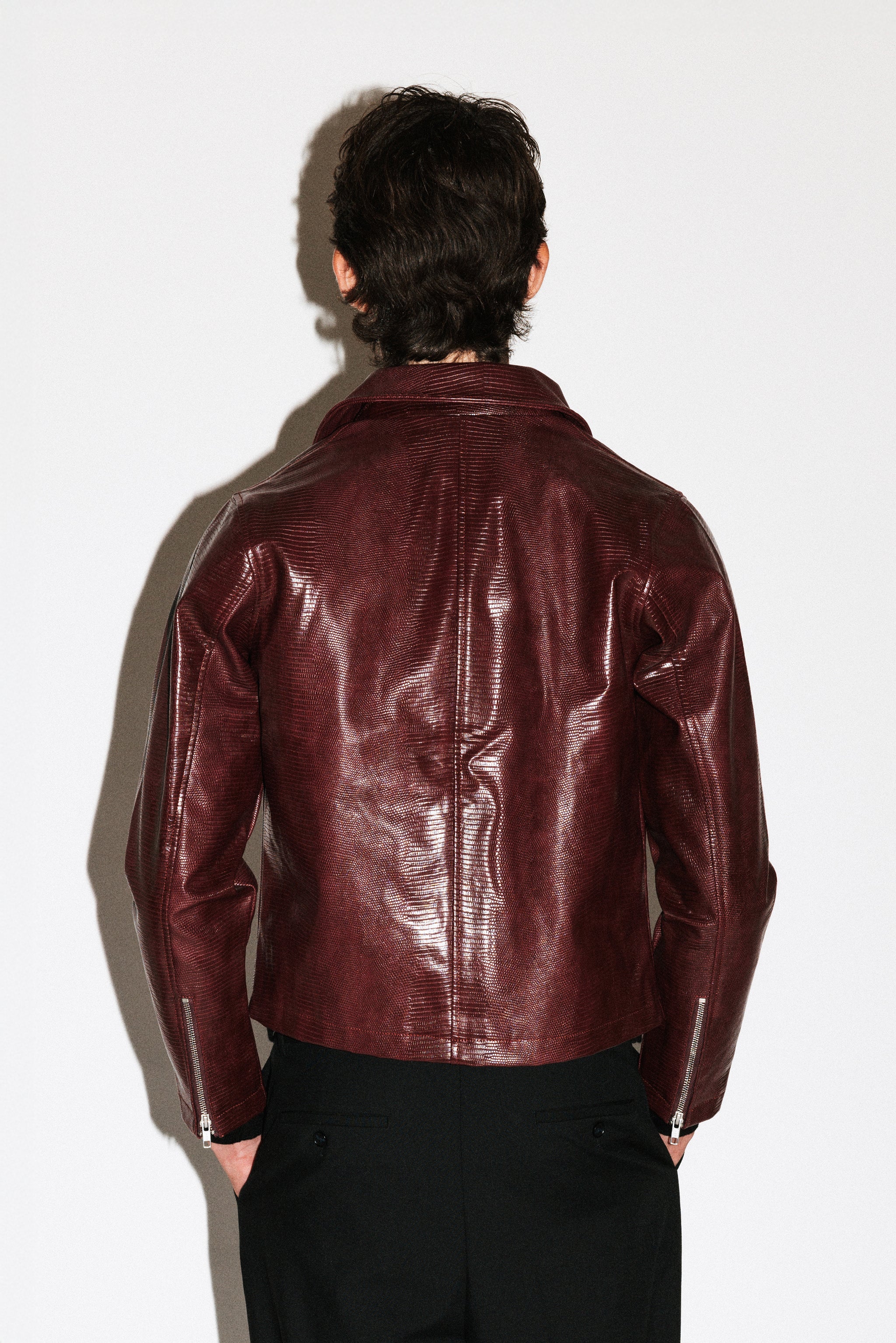 Fairfax Slim Lizard Blouson - Image 4