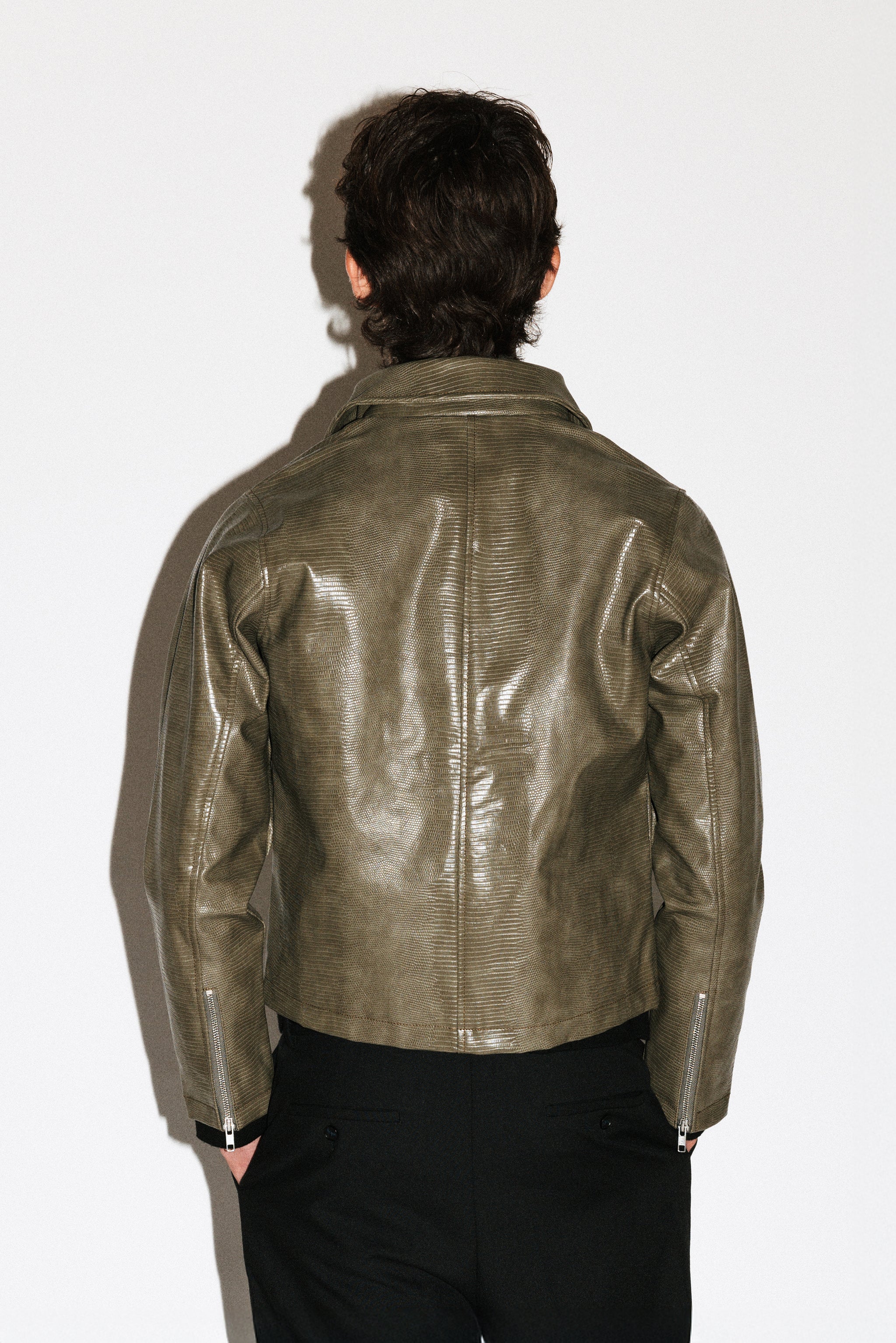 Fairfax Slim Lizard Blouson - Image 5