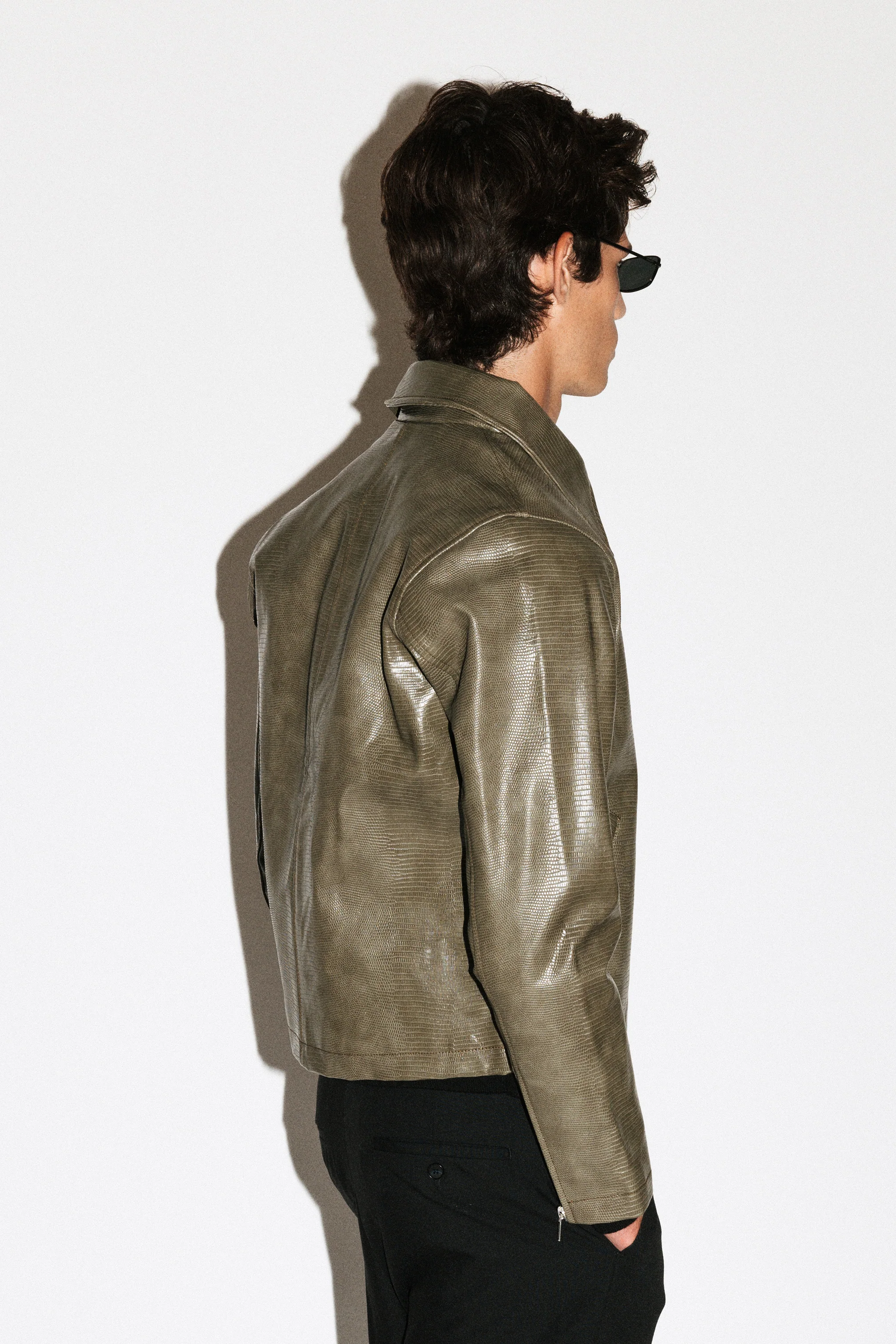 Fairfax Slim Lizard Blouson - Image 6