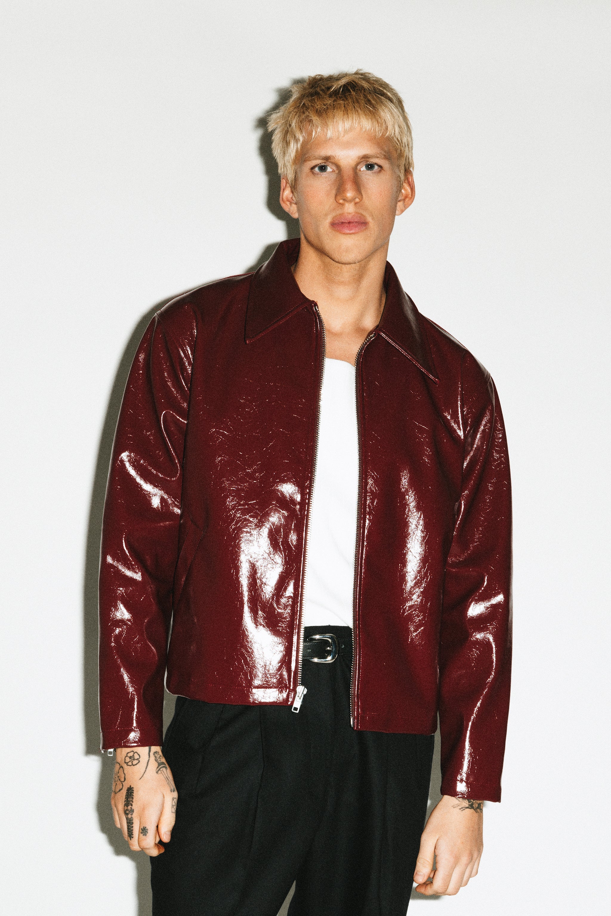 Fairfax Vinyl Blouson - Image 11
