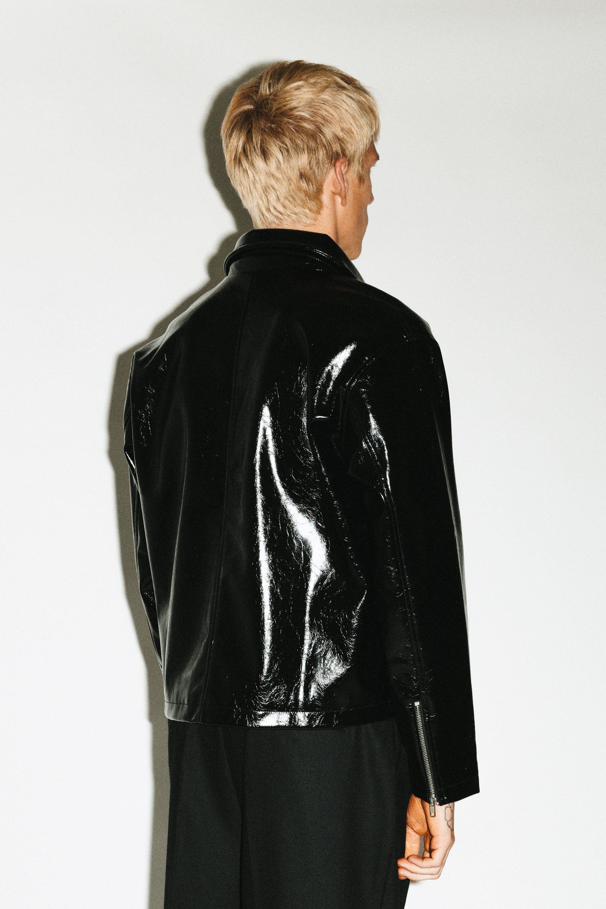 Fairfax Vinyl Blouson - Image 5