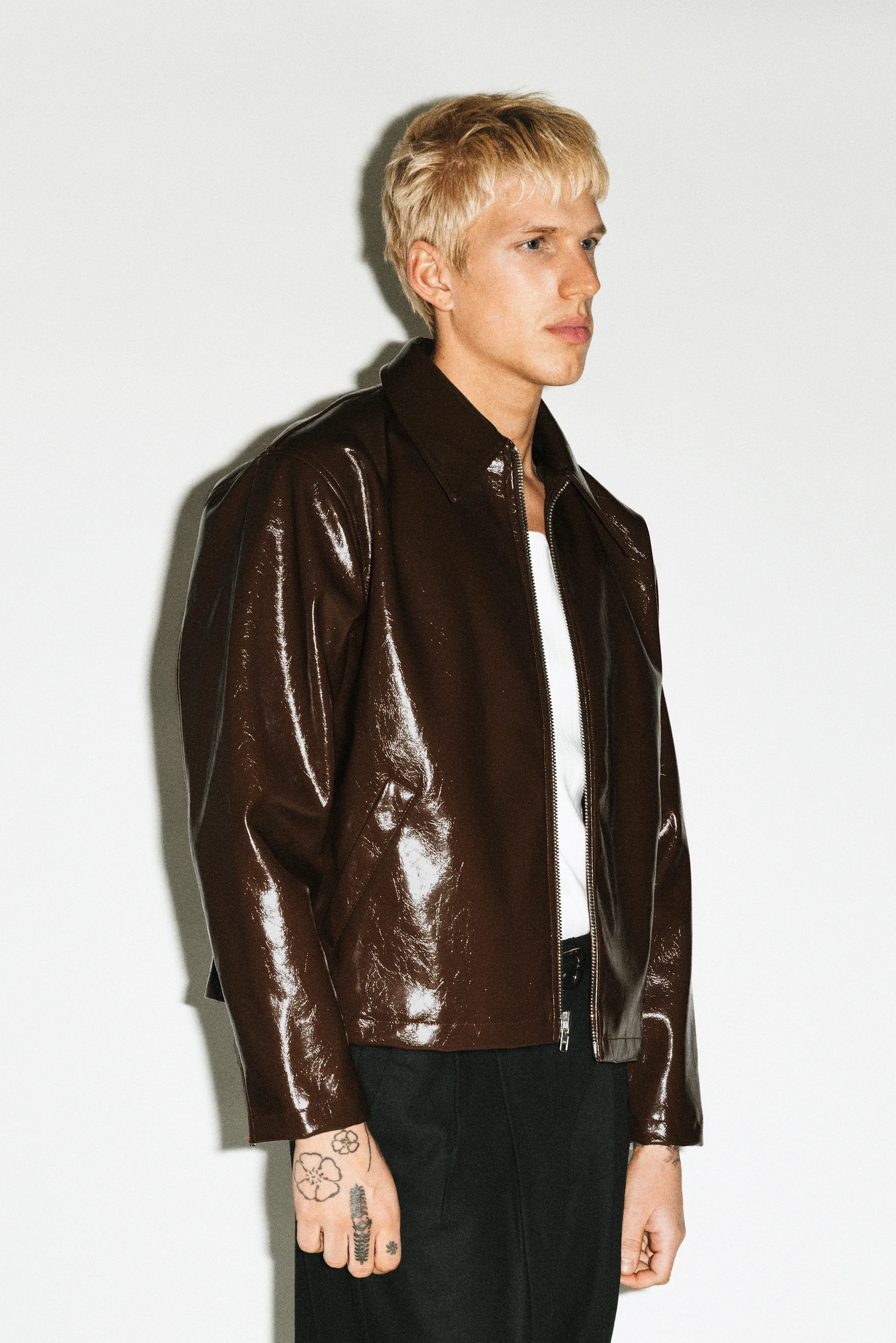 Fairfax Vinyl Blouson - Image 8