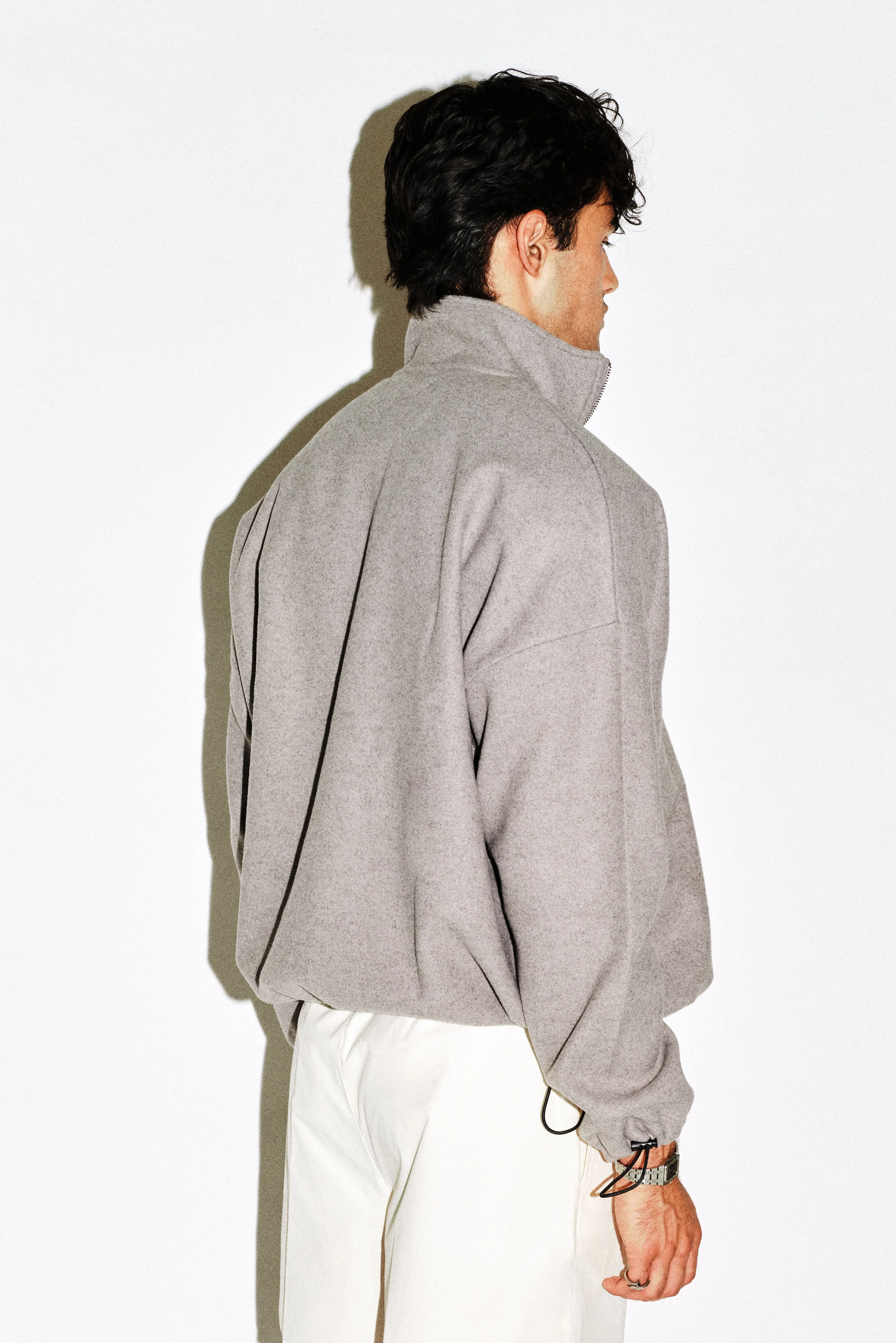 Graham Oversized Fleece Half Zip - Image 11