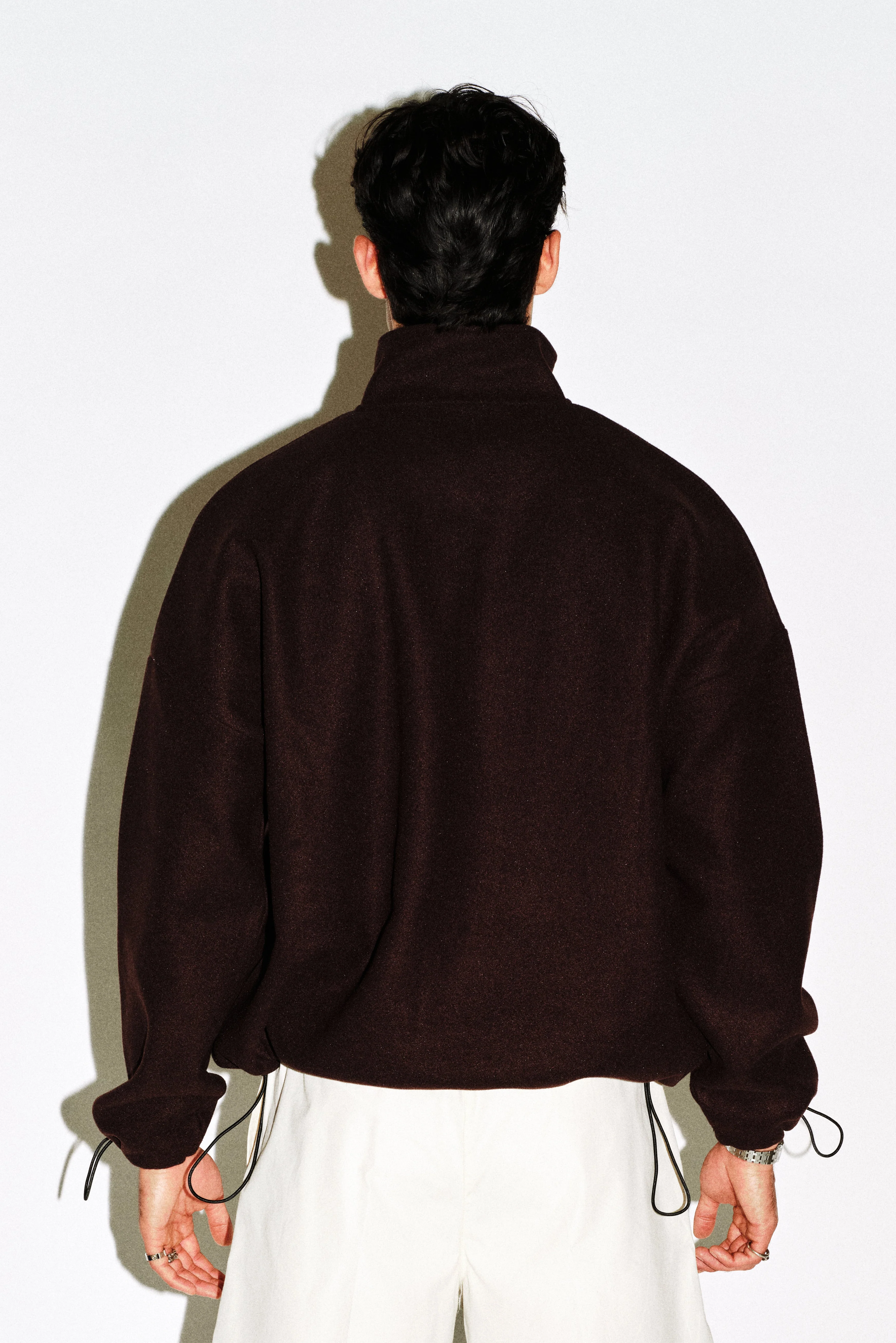 Graham Oversized Fleece Half Zip - Image 8