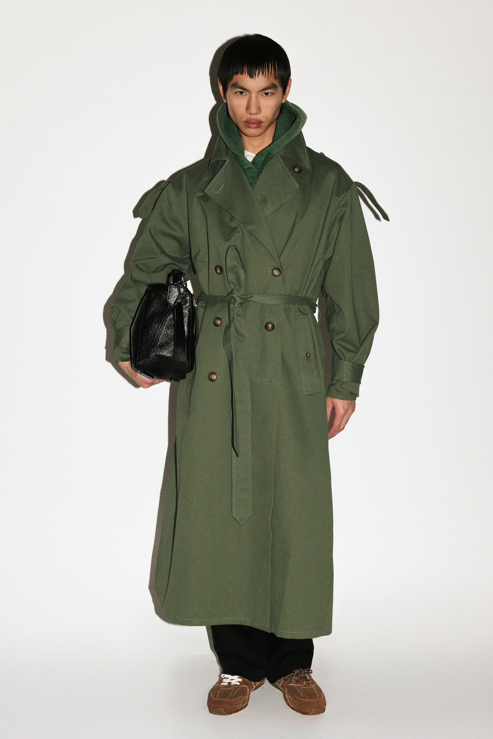 Julian Oversized Trench Coat - Image 11