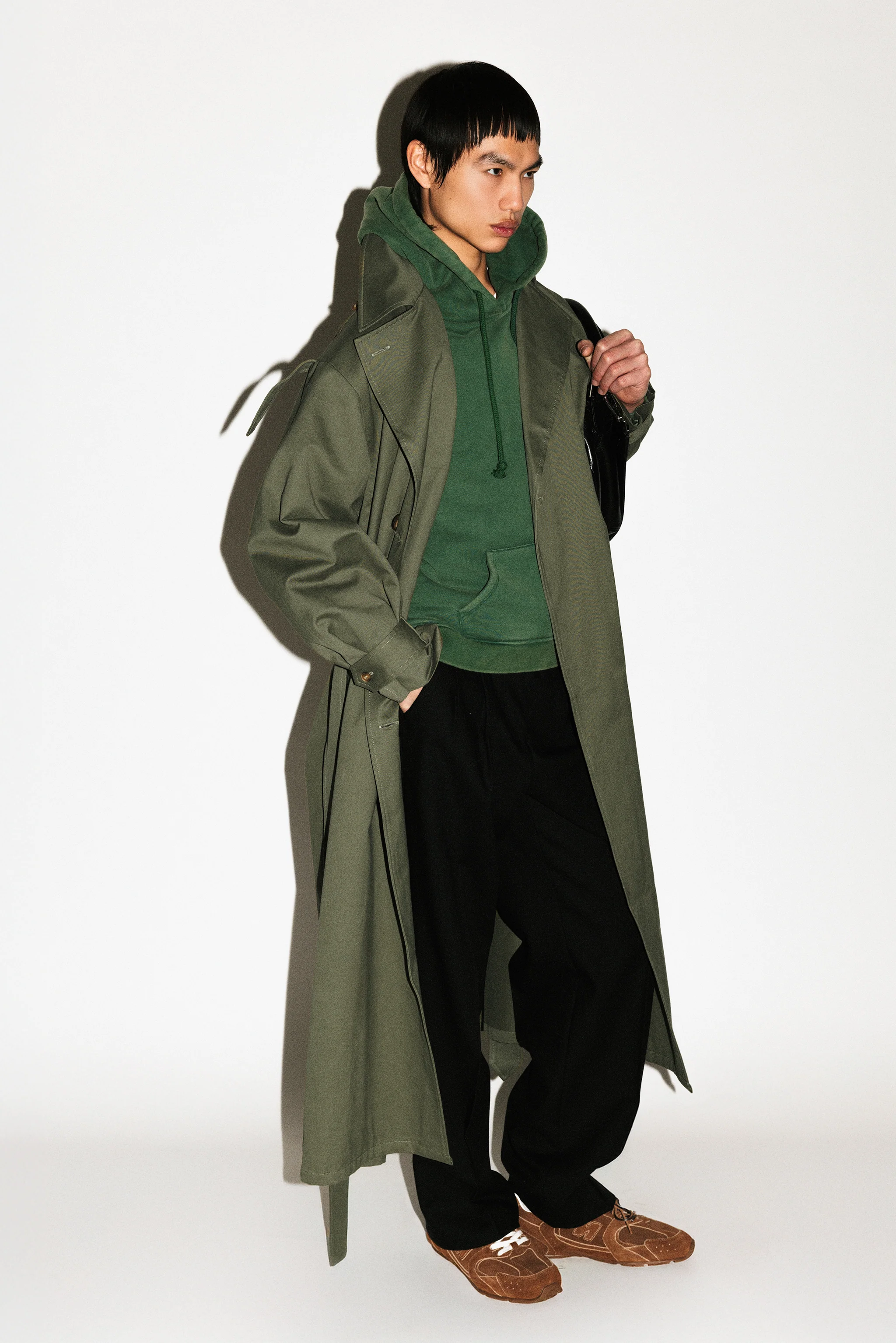 Julian Oversized Trench Coat - Image 12
