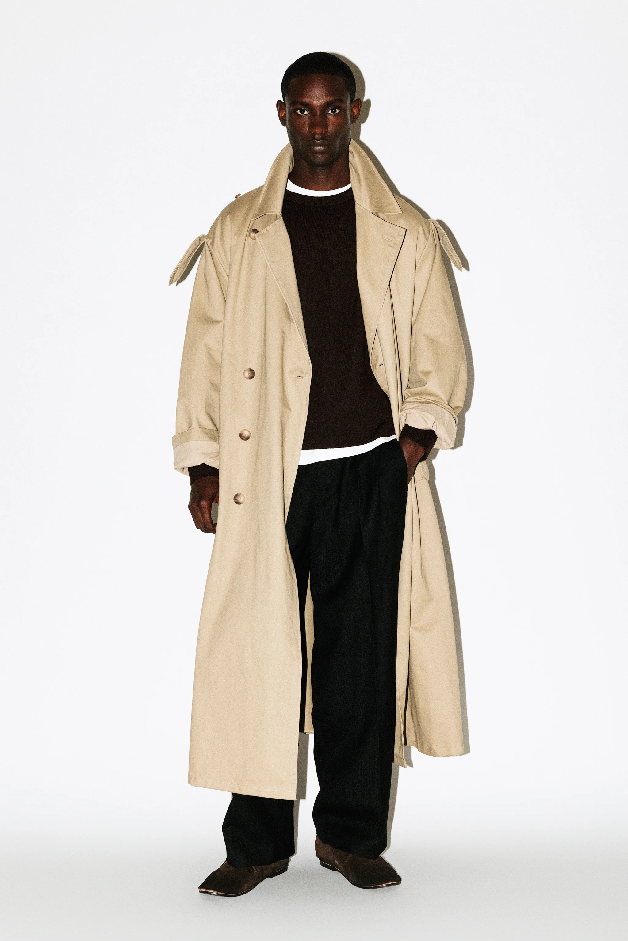 Julian Oversized Trench Coat - Image 6