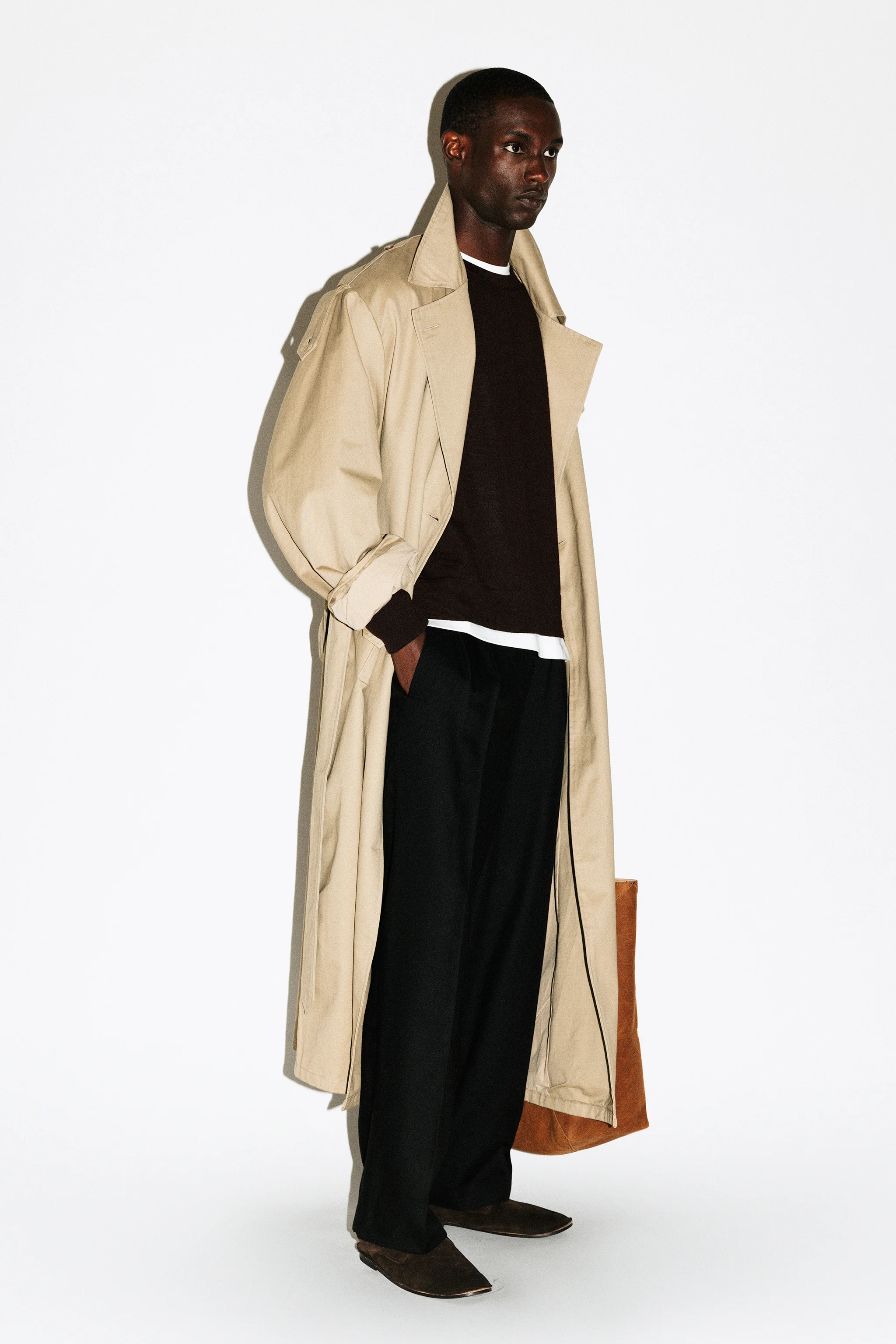 Julian Oversized Trench Coat - Image 7