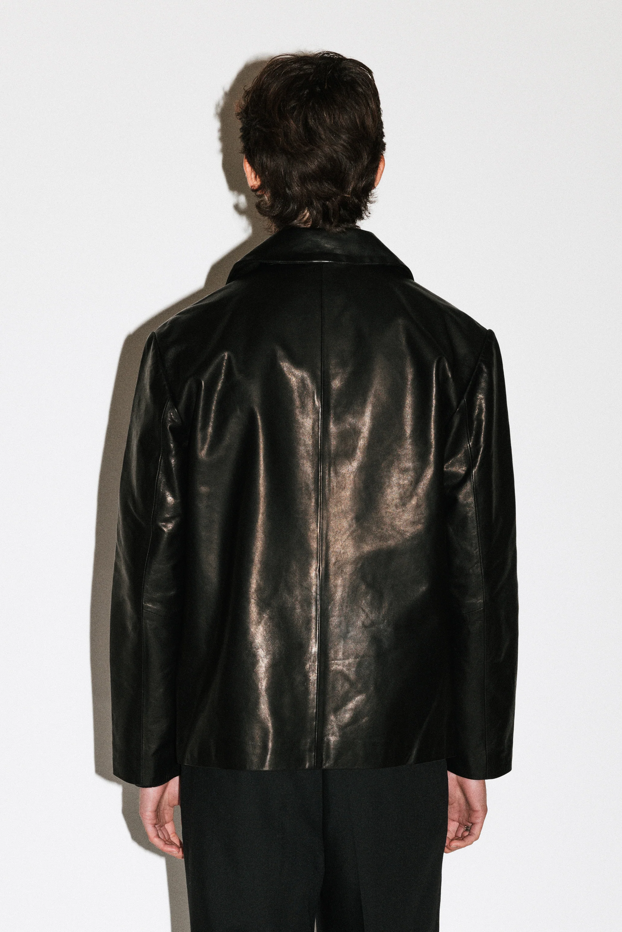 Marta Leather Blazer - Image 5