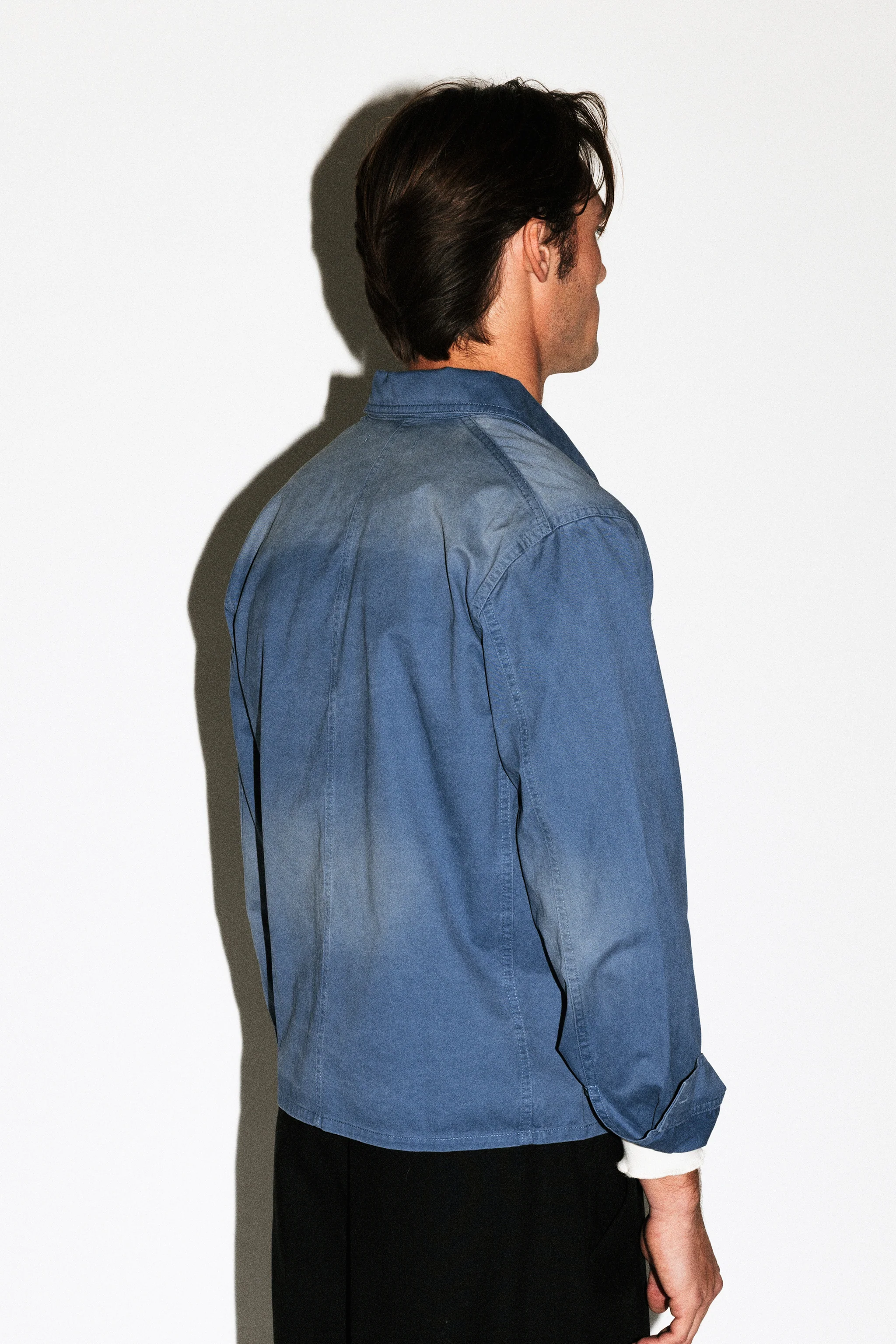 Mills Stonewashed Workwear Shirt - Image 3