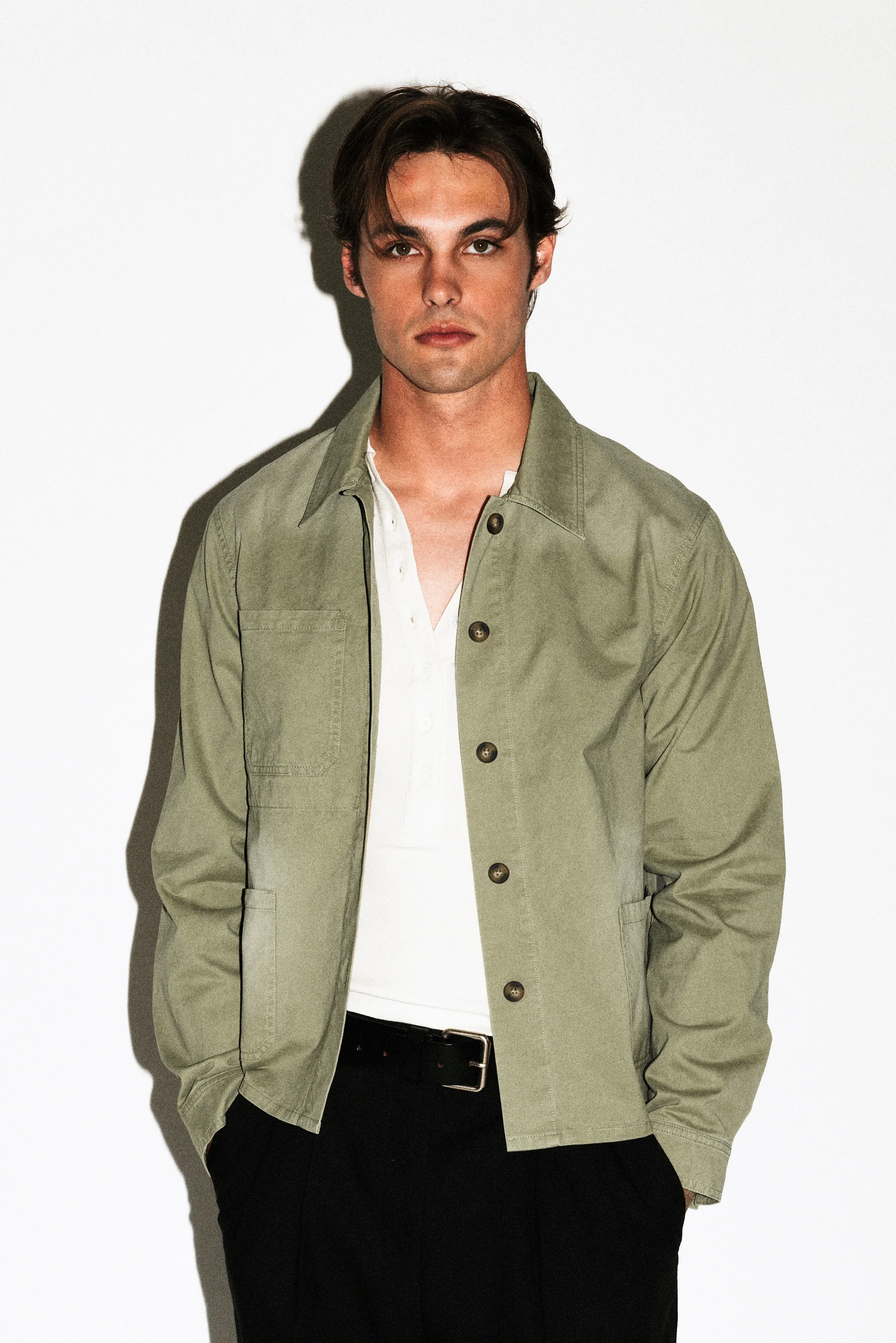 Mills Stonewashed Workwear Shirt - Image 5