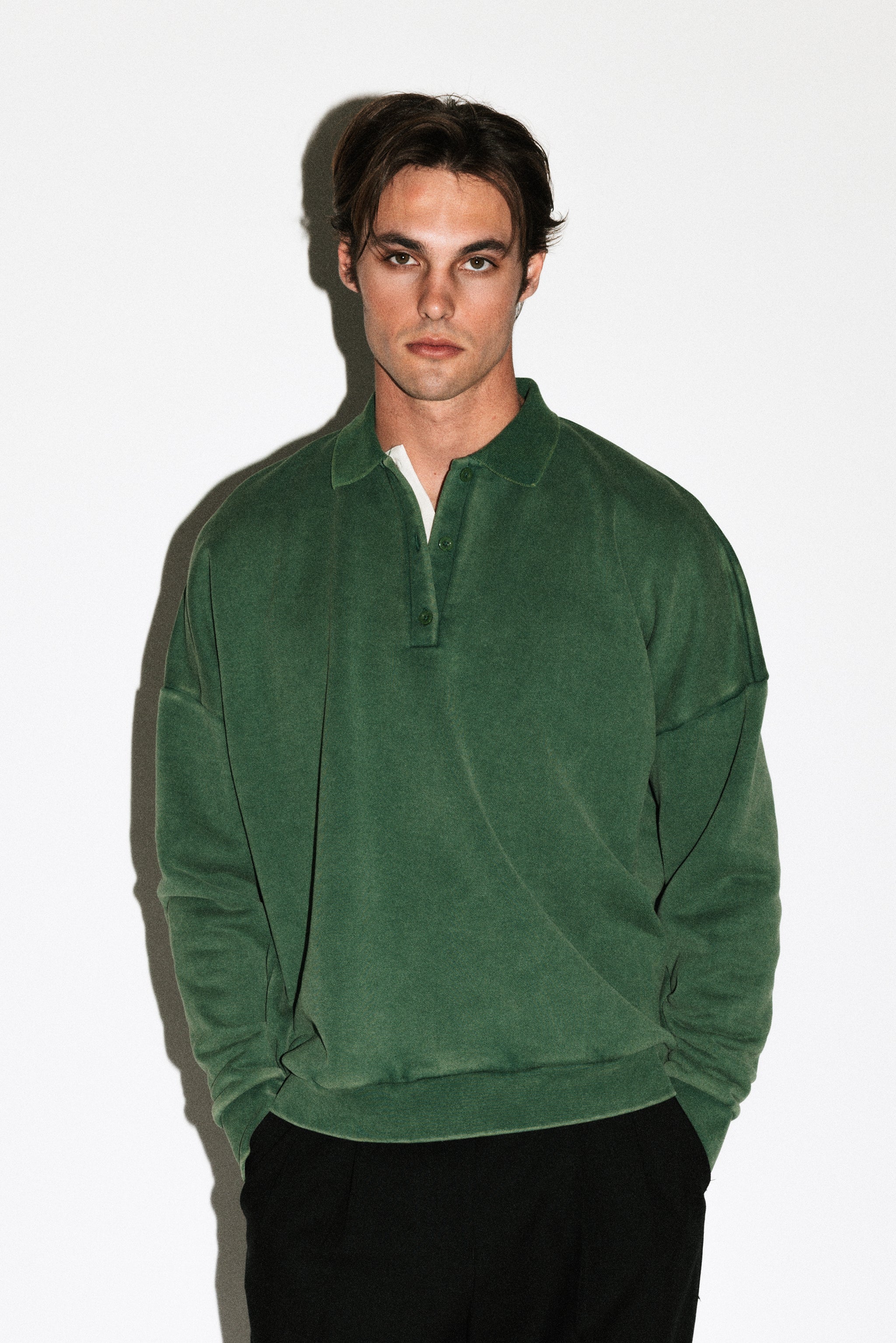Pacific Oversized Collared Sweatshirt - Image 10