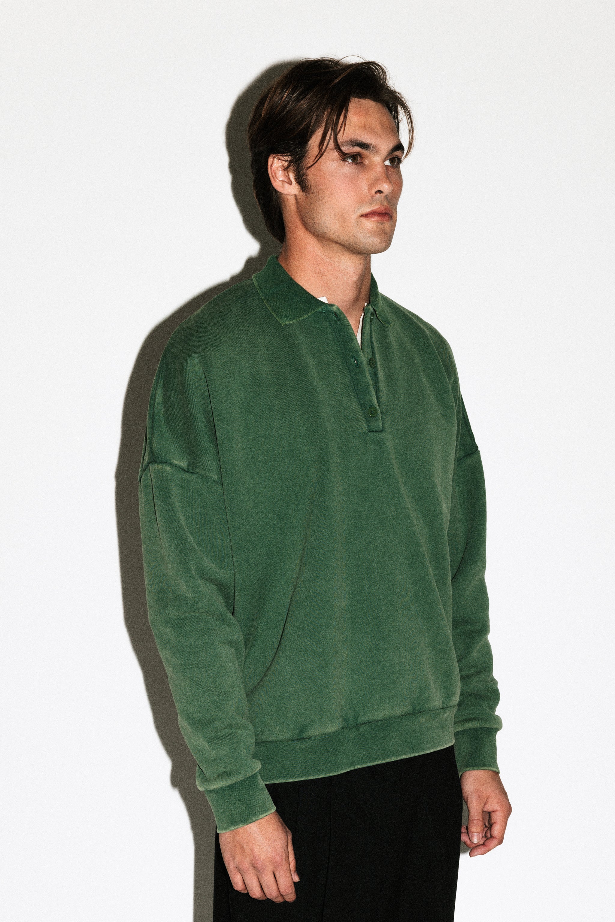 Pacific Oversized Collared Sweatshirt - Image 11