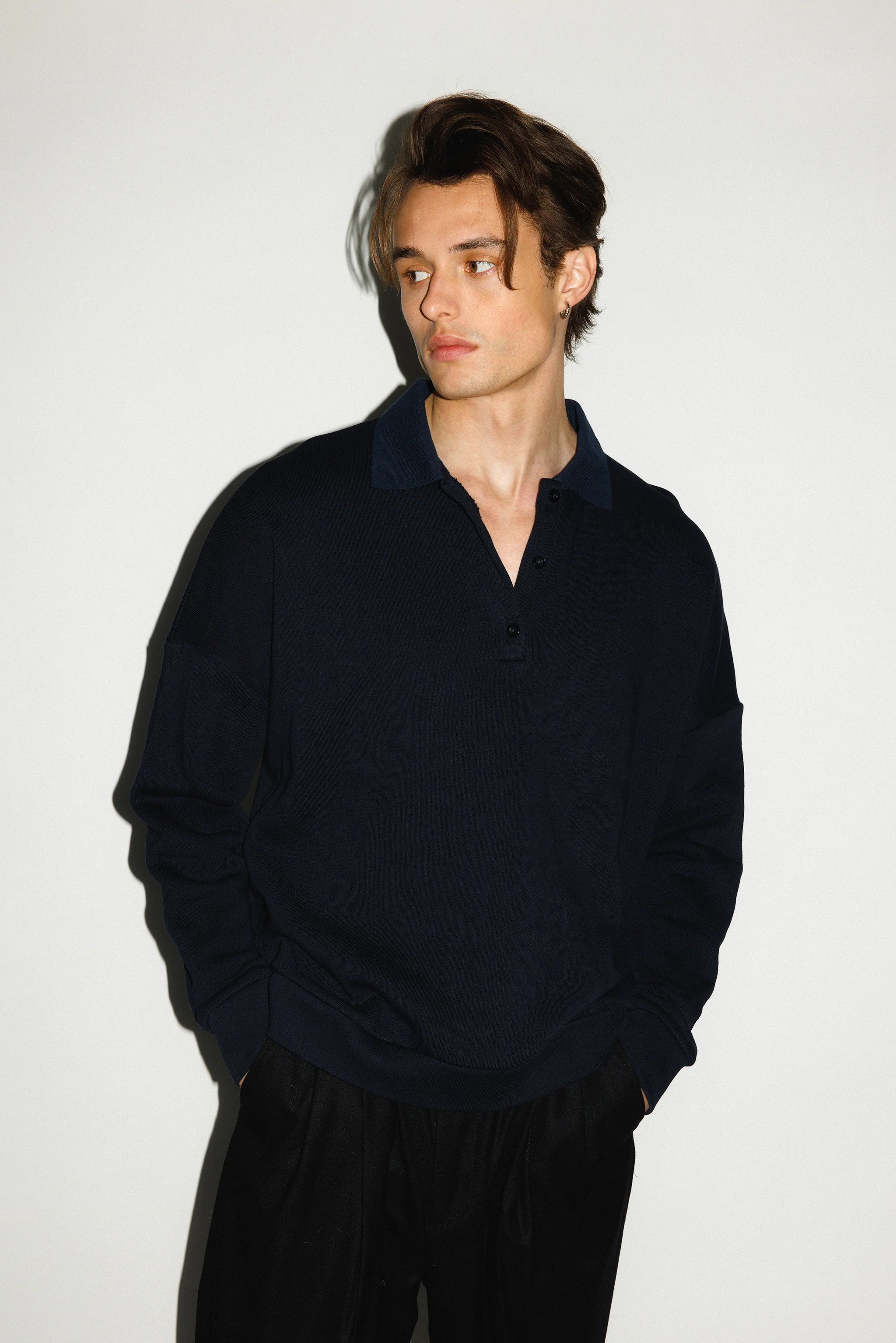 Pacific Oversized Collared Sweatshirt - Image 6