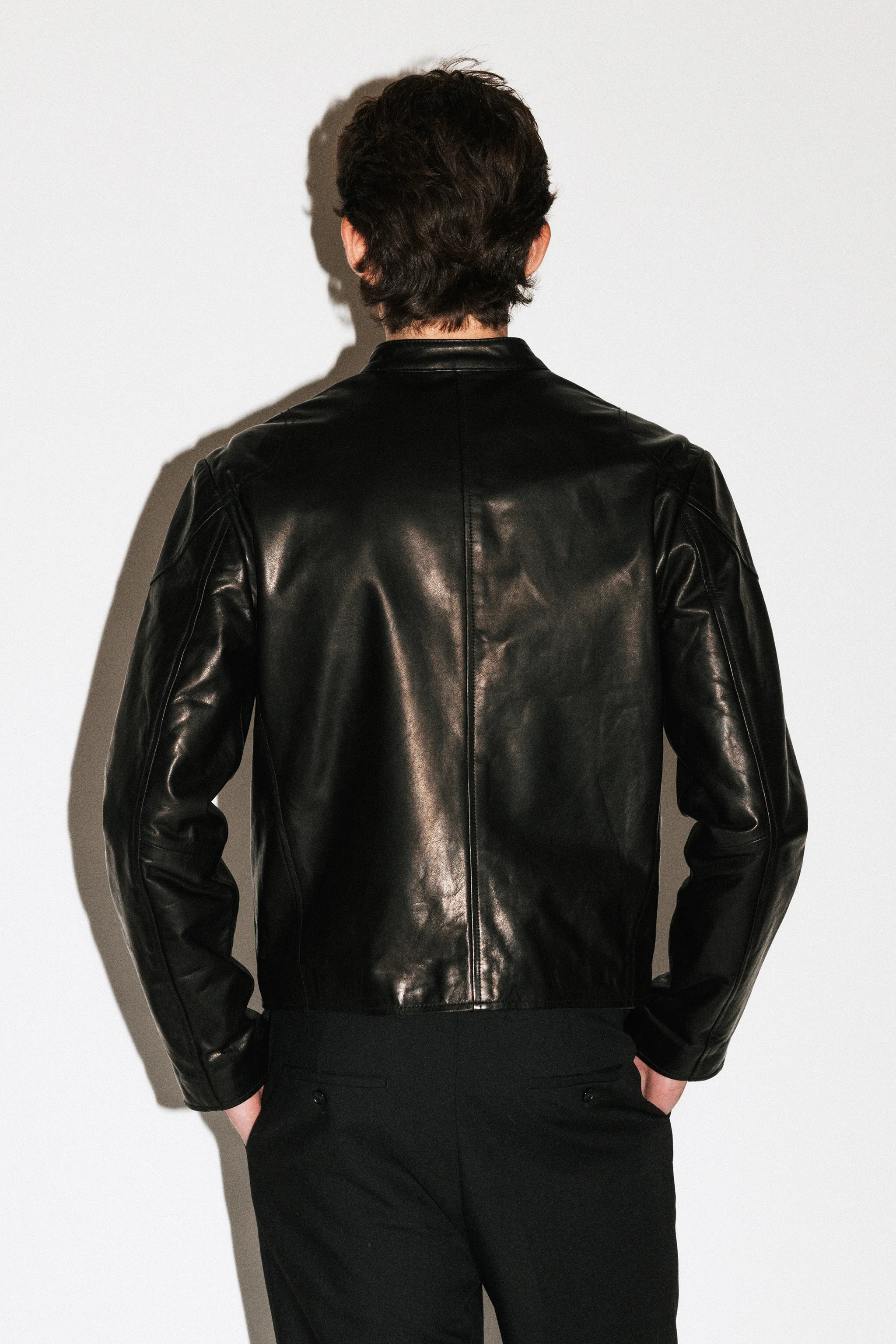 Peterson Leather Racer Jacket - Image 6