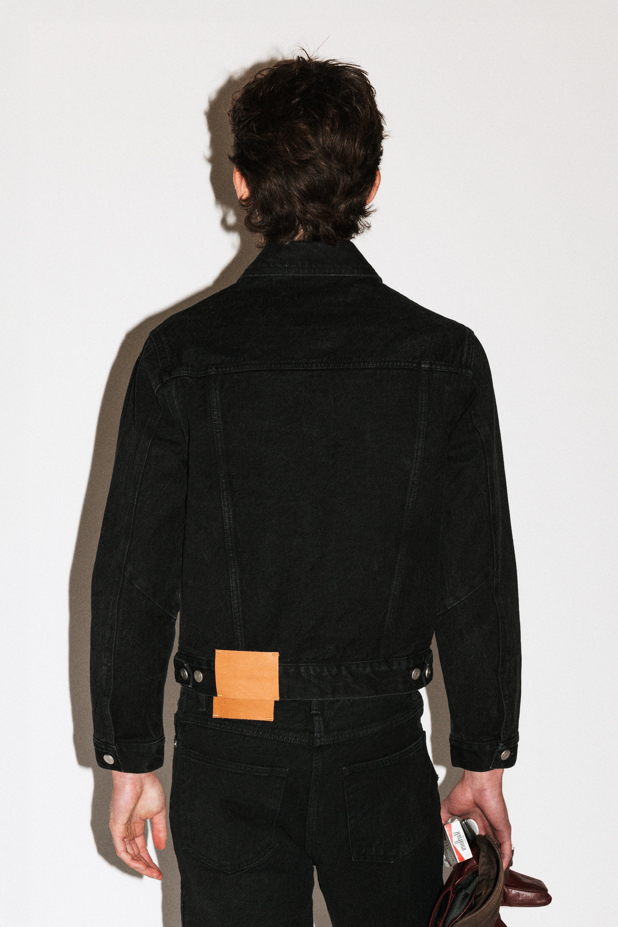 Runyon Fitted Western Denim Jacket - Image 4