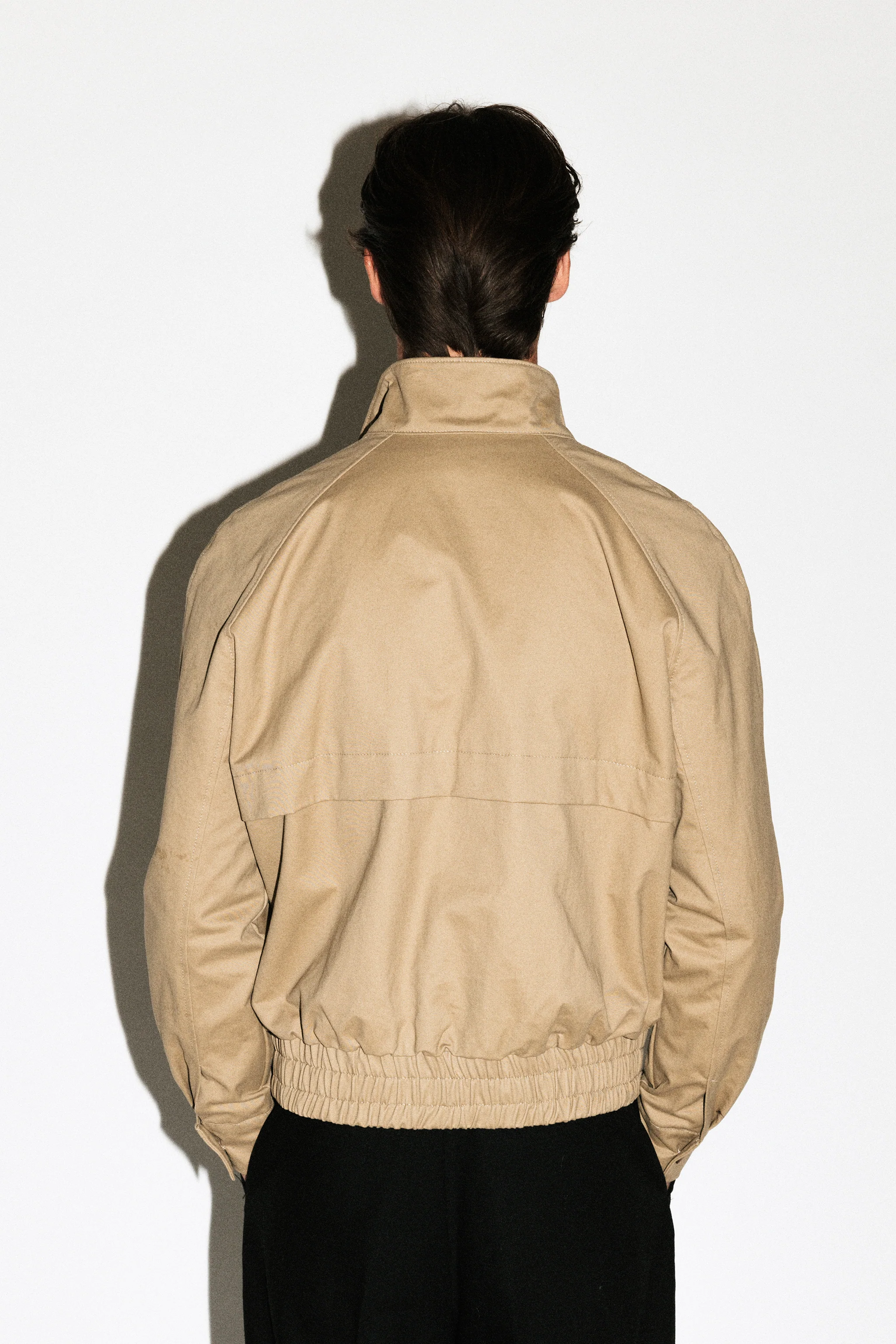 Terrace Suede Collar Harrington Jacket - Image 8