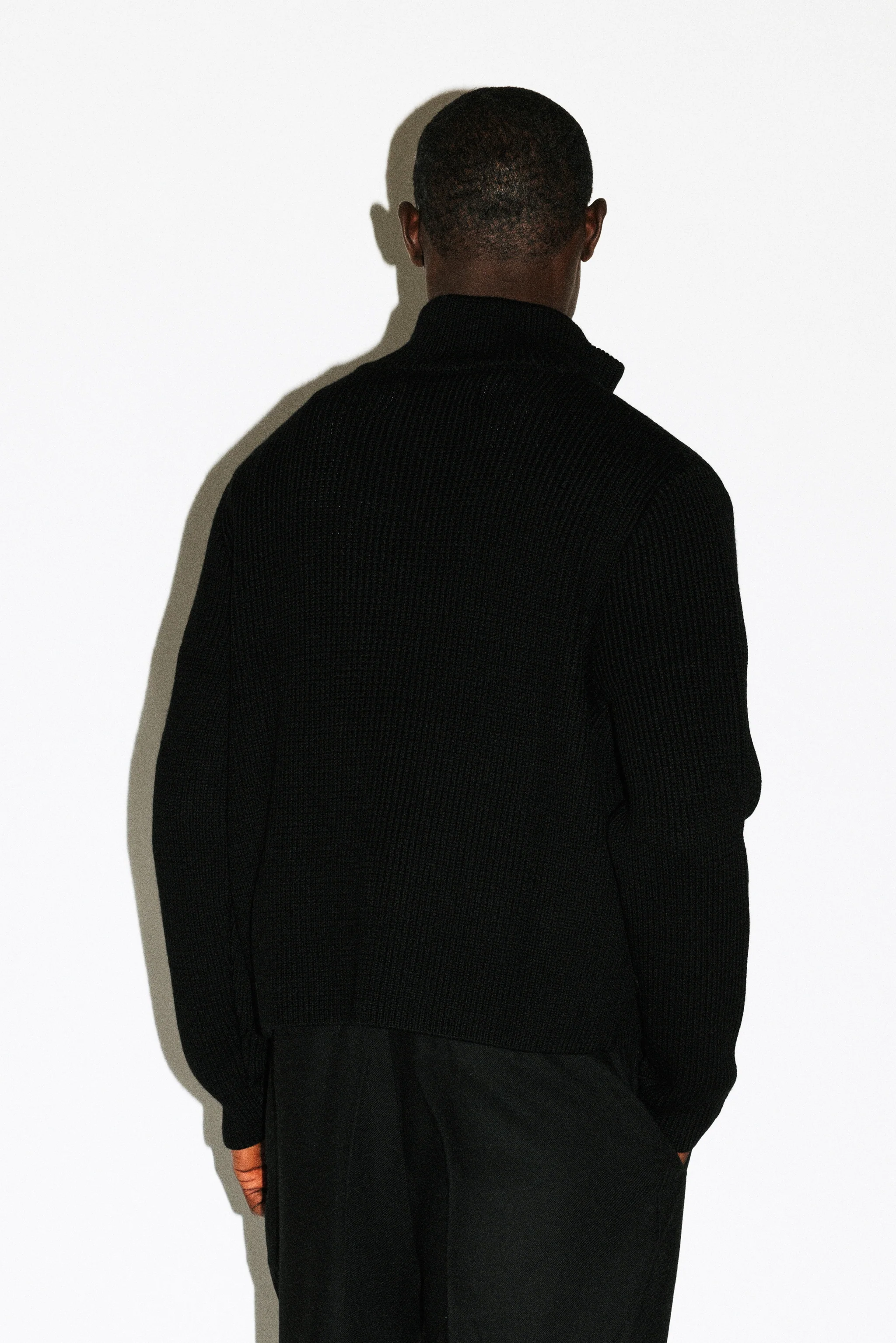 Walden Chunky Half-Zip Wool Sweater - Image 4