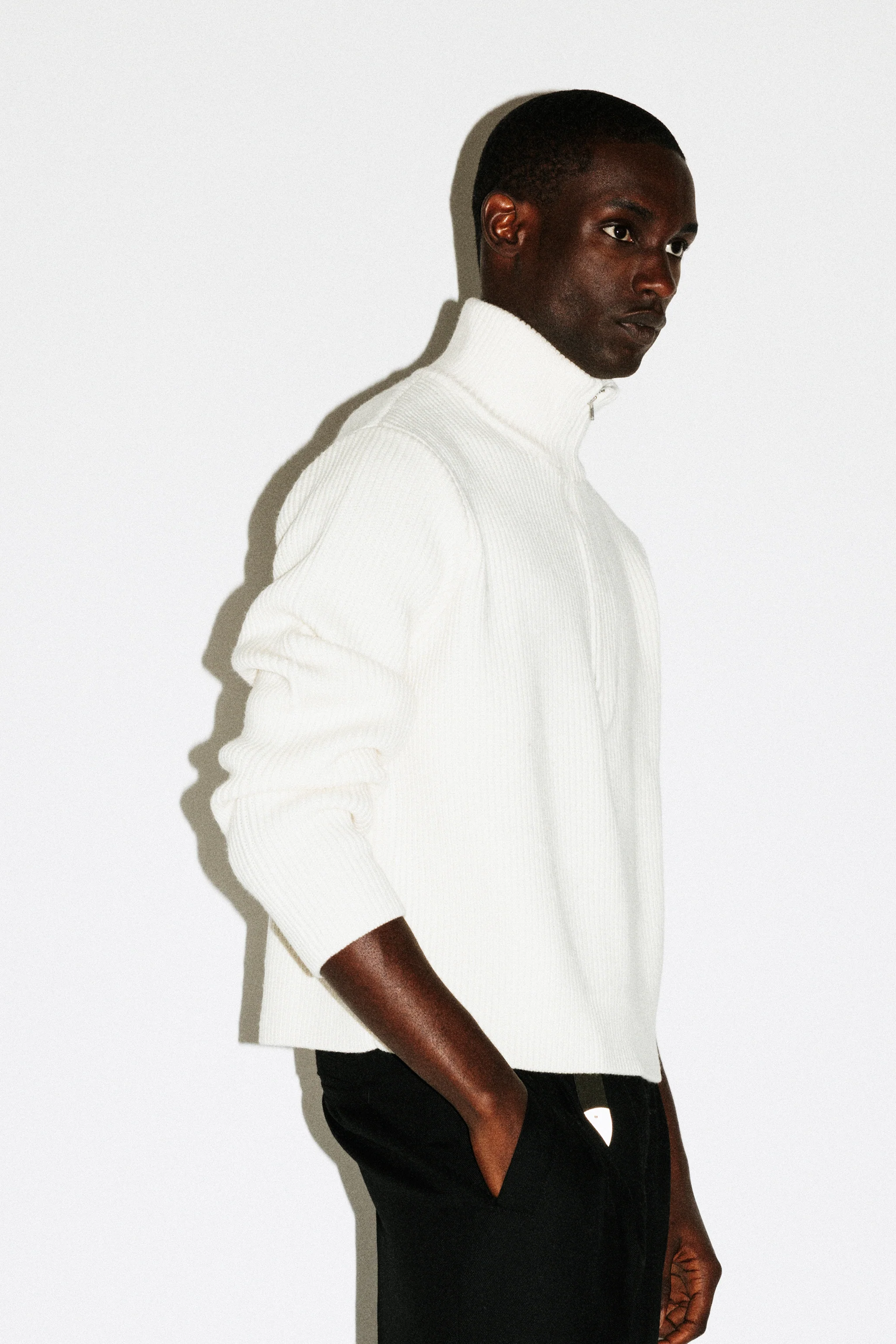 Walden Chunky Half-Zip Wool Sweater - Image 7