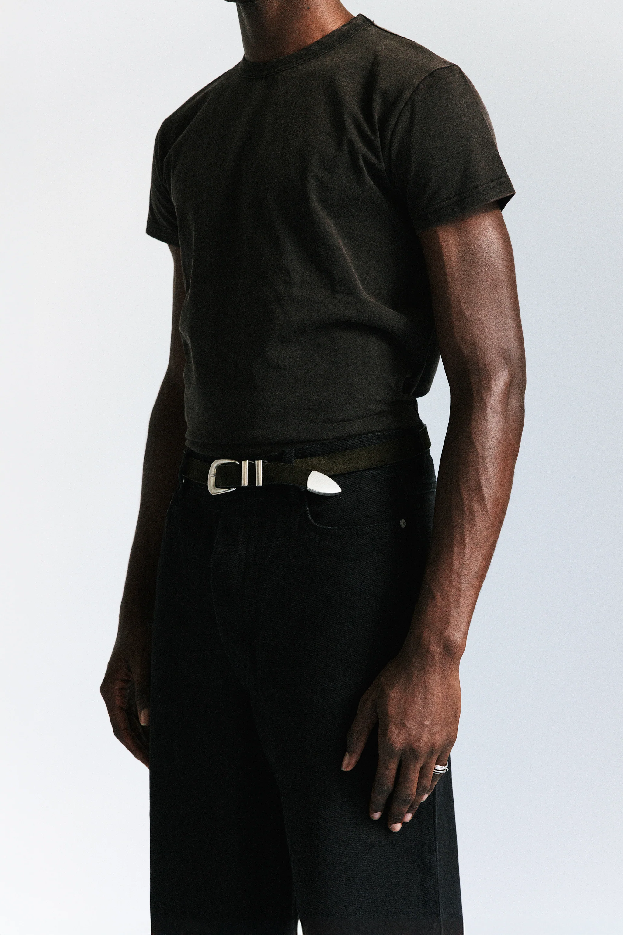 Wilshire Western Leather Belt - Image 11